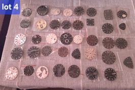lot de cadrans Hamilton ( 39 pcs)