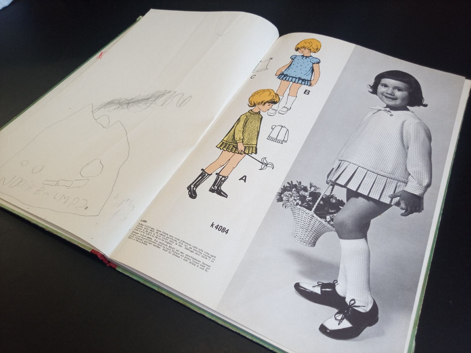 Libri: Vintage Modes Ringer Kindermode Schnittmusterbuch 60er – Usato da Reiden venduto da Zofi-Brocki 4