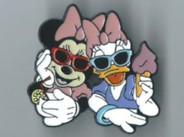 Disney Pin Minnie Maus und Daisy Duck