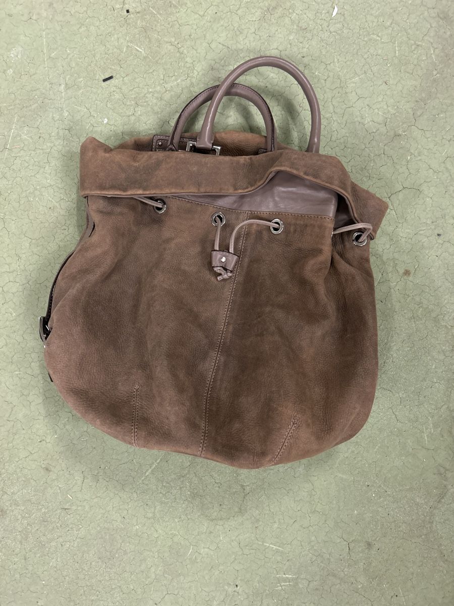 Borse da donna: Braune Wildleder Handtasche Damen – Usato da Mörschwil venduto da philmensa