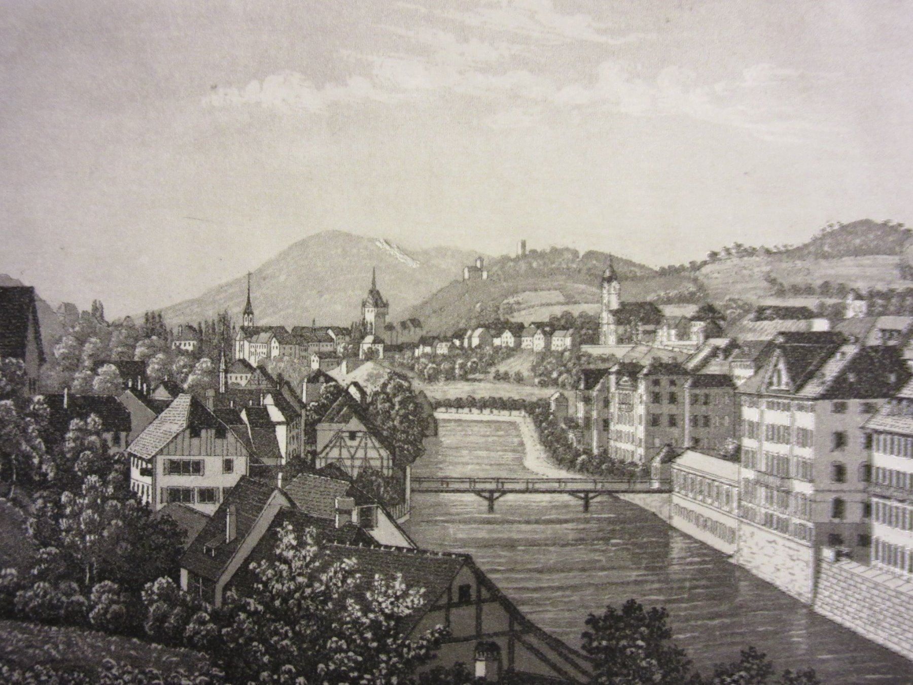 Incisioni: BADEN AQUATINTA – Usato da Gersau venduto da grafik-kunst