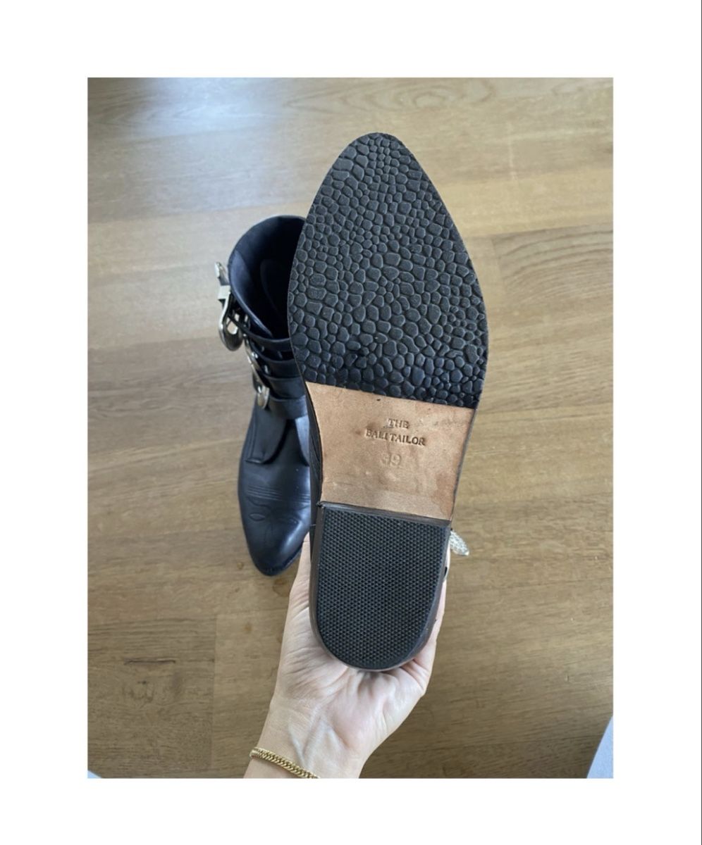Scarpe da uomo: LEATHER BIKER BOOTS HANDMADE FROM BALI – Nuovo (secondo la descrizione) da zürich venduto da lau_9t77 3