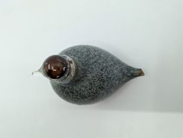 O. Toikka Glasvogel mit gebrochenem Schwanz