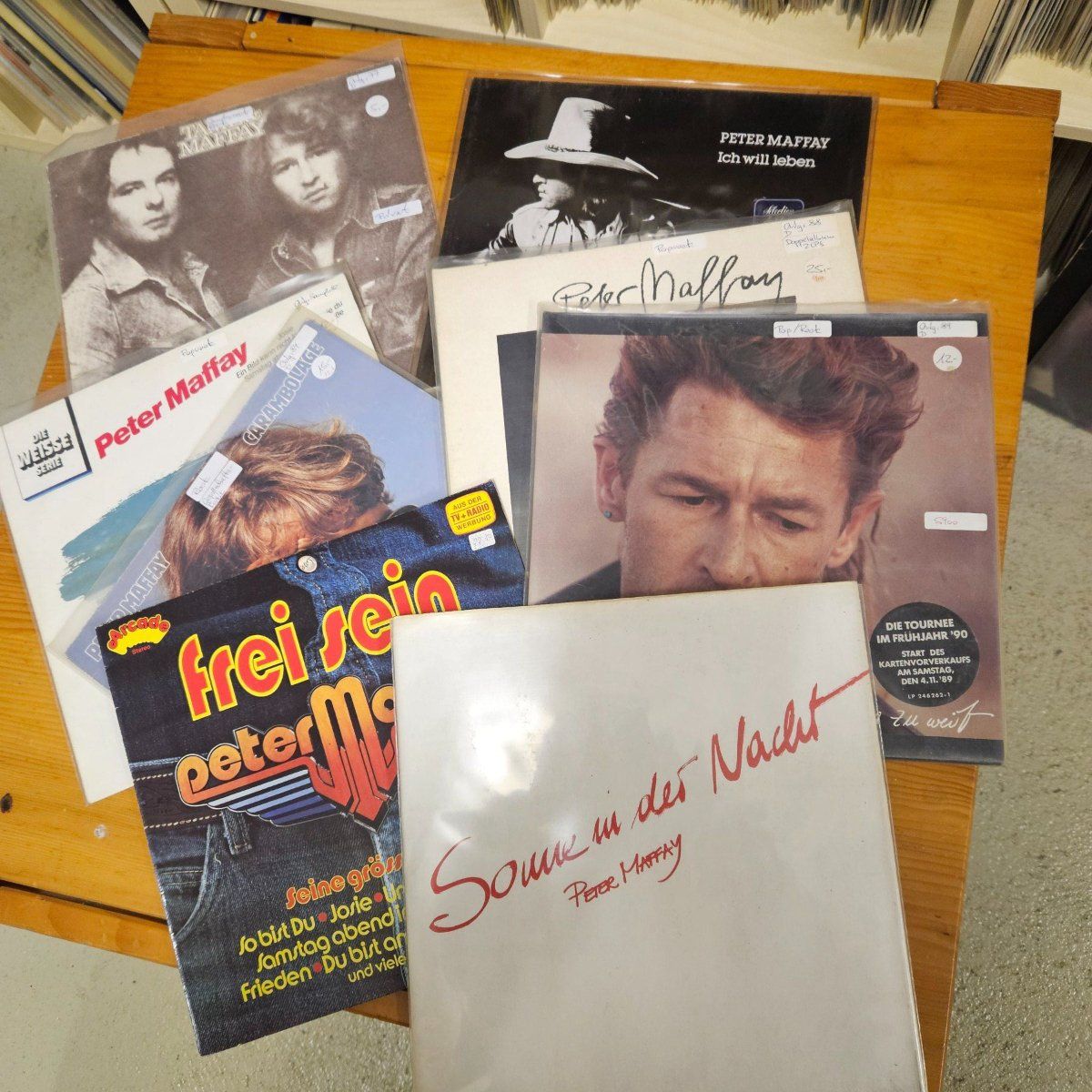 Dischi in vinile: 8 SUPER LP'S VON PETER MAFFAY – Usato da Eschenz venduto da Ours7 3