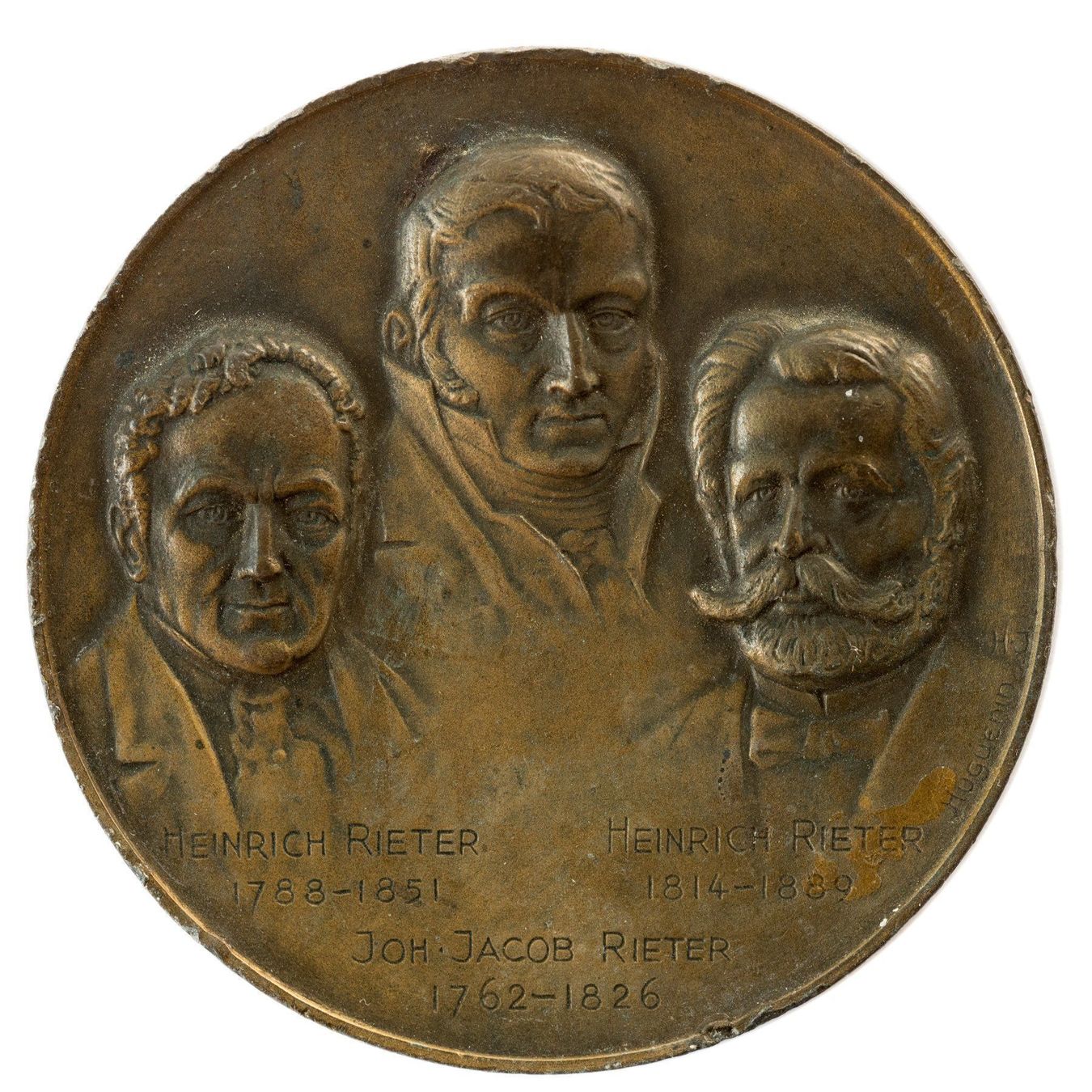 Médailles: Medaille Jacob Rieter Winterthur 1945 – D'occasion à Rotkreuz par Swiss-Coins