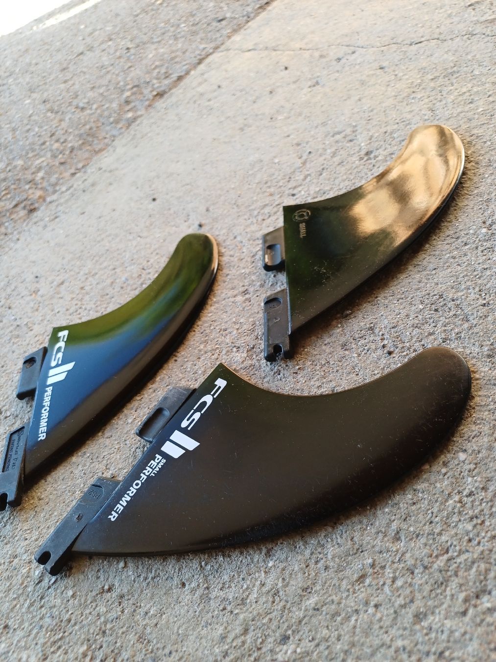 Surfboards & Schwimmbrette: Ailerons FCS II Performer Small noir – Gebraucht aus Pravidondaz (Salins) von maceoparker2013 3