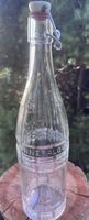 Mineralquelle Eglisau Glasflasche, 1963