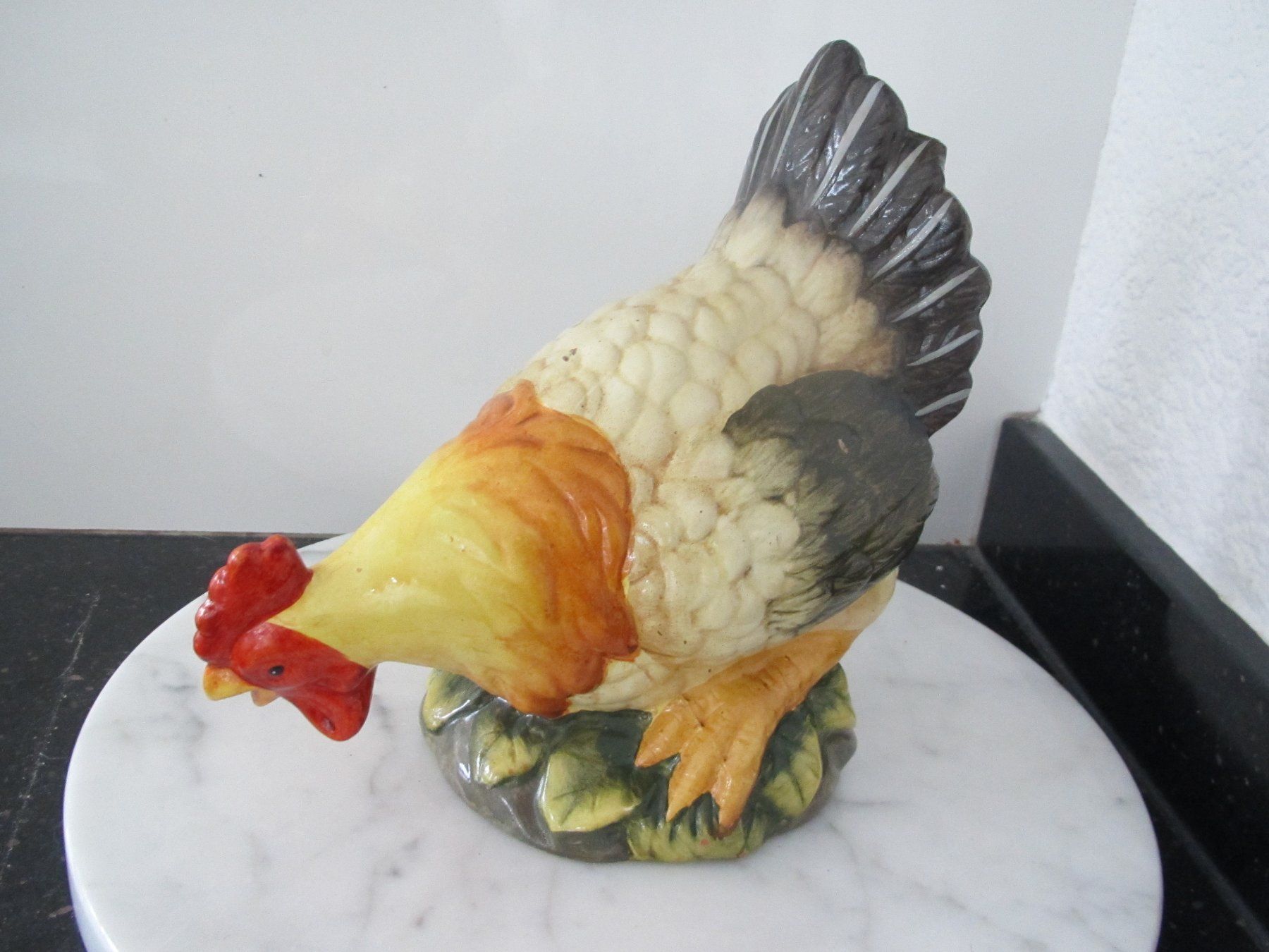 Figuren: COCK CERAMIQUE QUI PICORE – Gebraucht aus Murten von Selliot 2