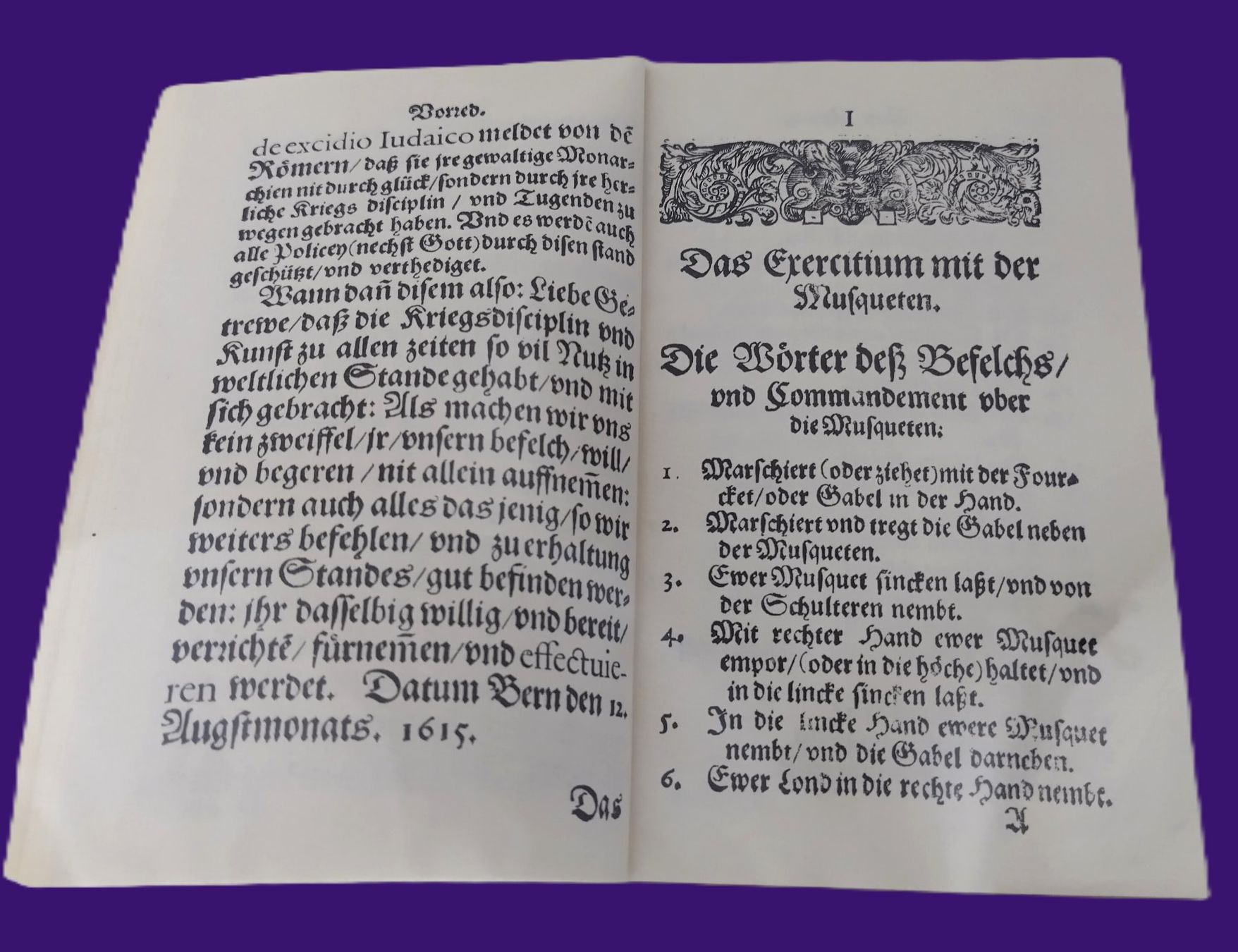 Libri: Kurtzer Begriff + Anleitung Des Kriegs Exercity / Bern 1615 – Usato da Bellach venduto da JingleJerry 3