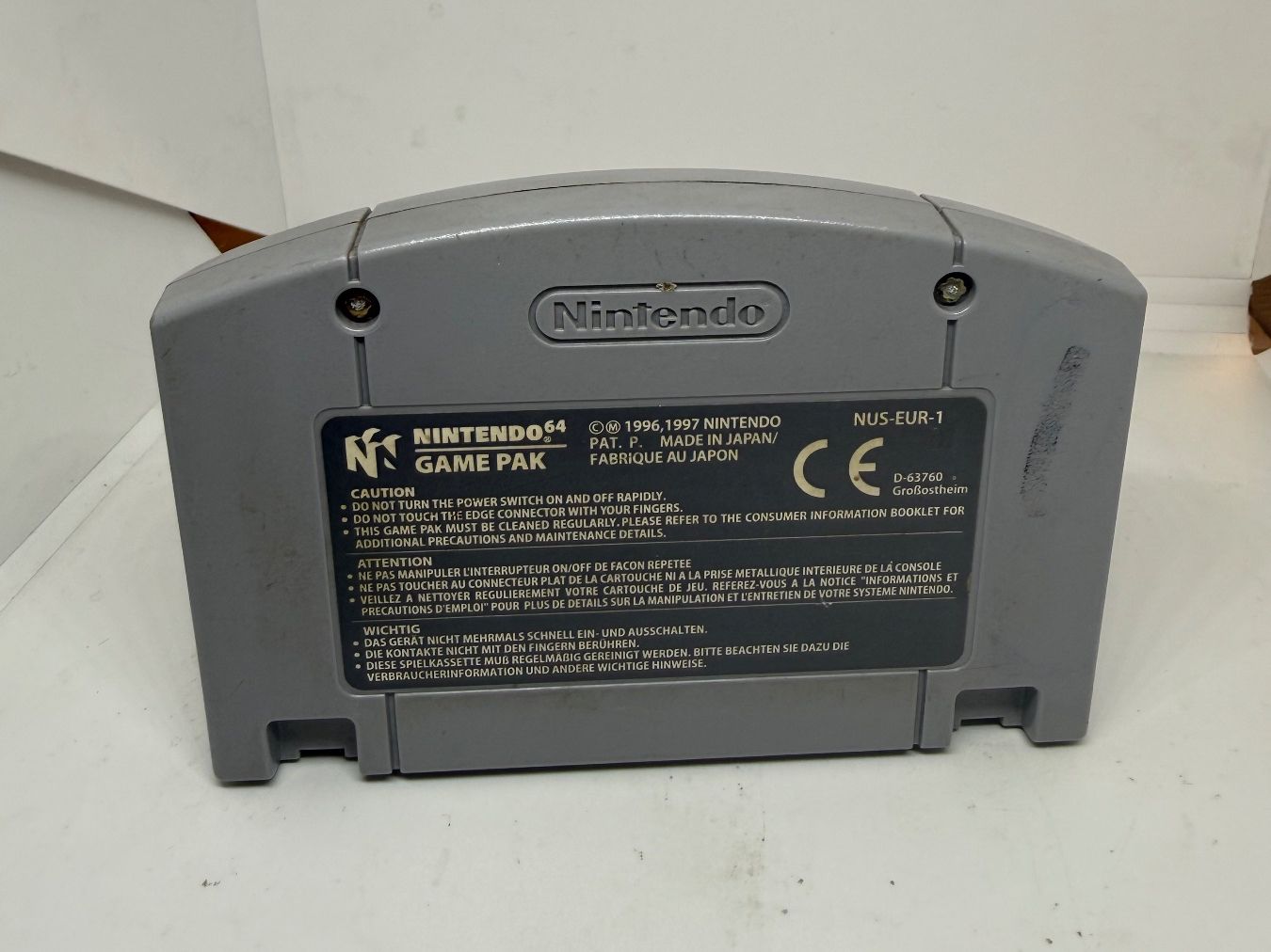 Nintendo Giochi: ClayFighter 63 1/3 N64 Nintendo – Usato da Dietlikon venduto da NESFEVER 1