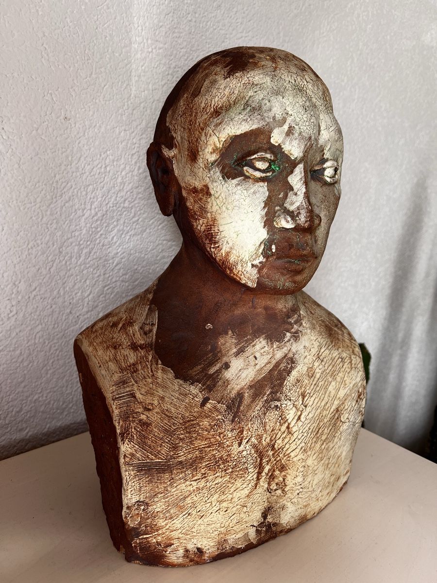Sculture & Statue: Tönchenbüste, Kunstobjekt, Skulptur – Usato da Niederwangen BE venduto da KFI 1