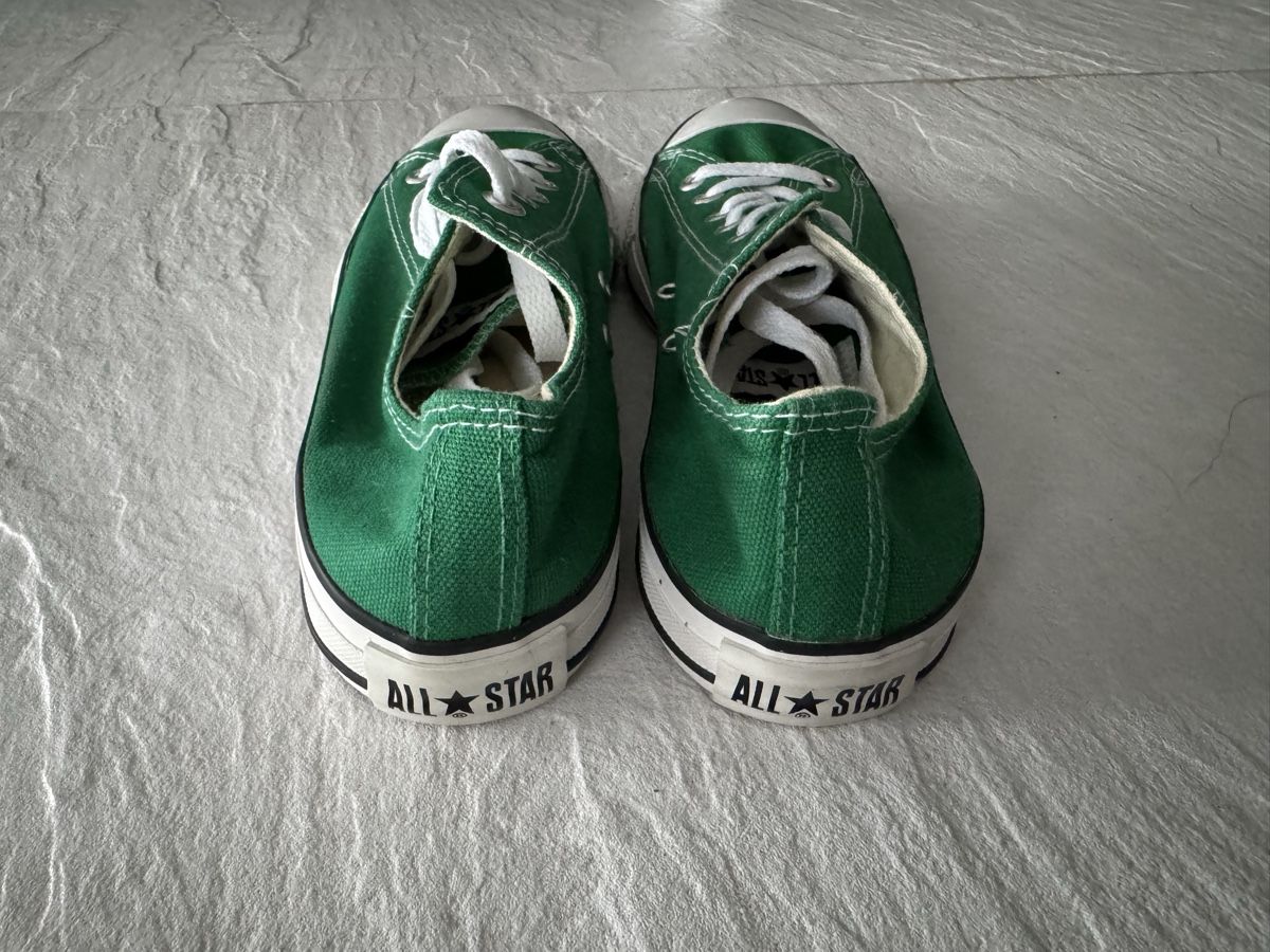 Converse Scarpe da uomo: Converse vertes, Taille 40 Europe, Neuves – Nuovo (secondo la descrizione) da Vallamand venduto da eli_tk9d 3