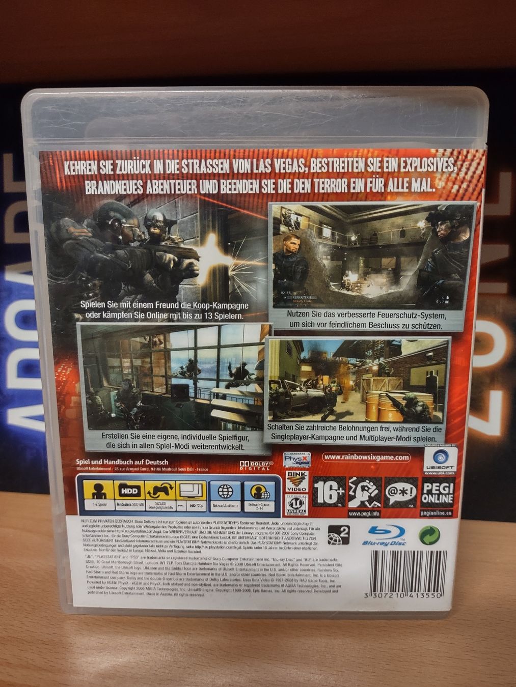 Sony Giochi: Rainbow Six Vegas 2 PS3 - Jeu d'action -  – Usato da fribourg venduto da GameSpot 1