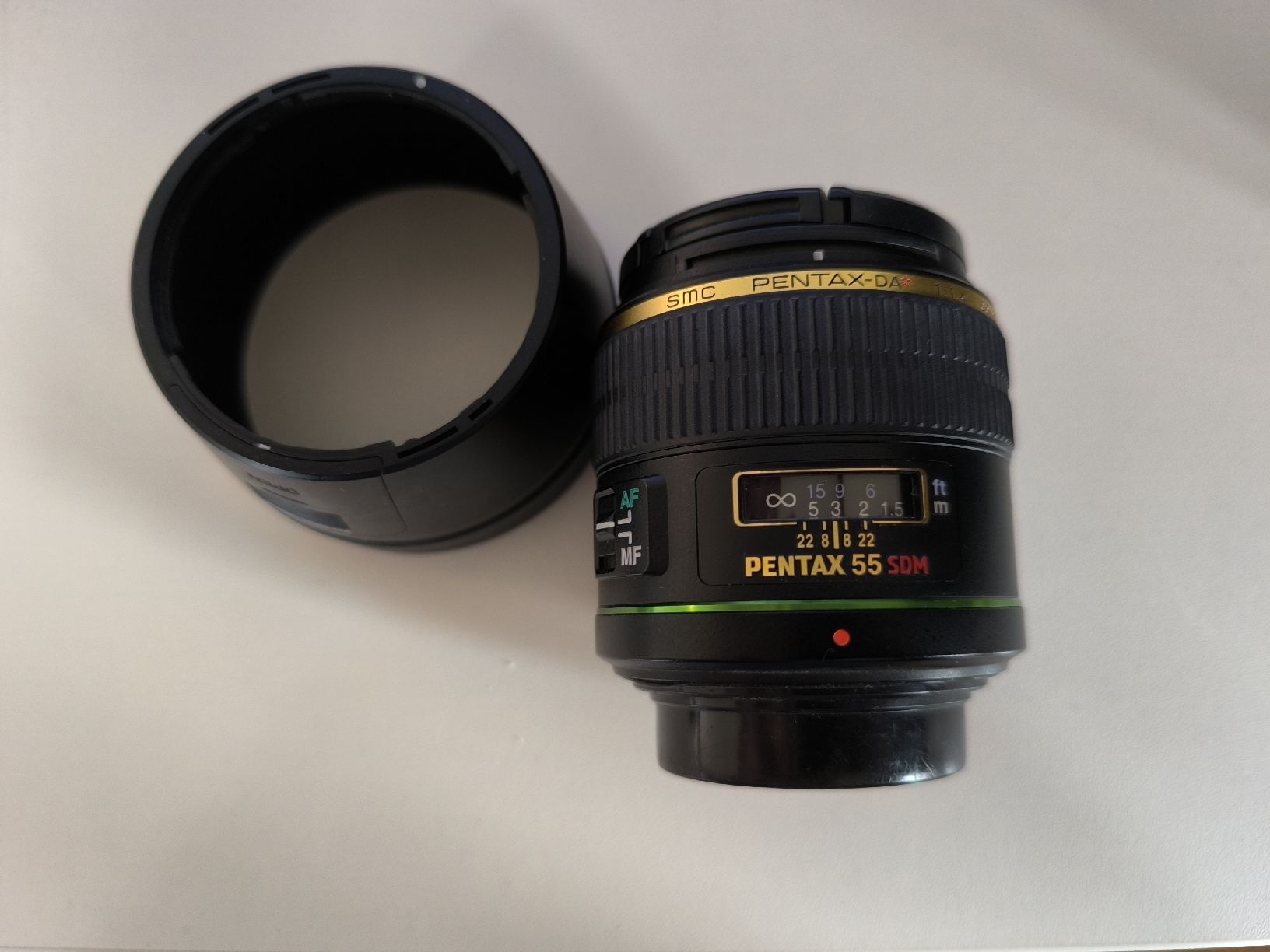 Pentax Obiettivi: Pentax SMC DA* 55mm f/1.4 SDM – Usato da Pura venduto da tim_nd95