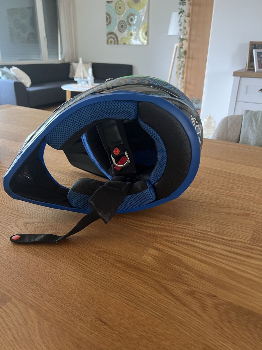 Caschi & visiere: Fullface Helm bluegrass – Usato da Grenchen venduto da nic_87y9 5
