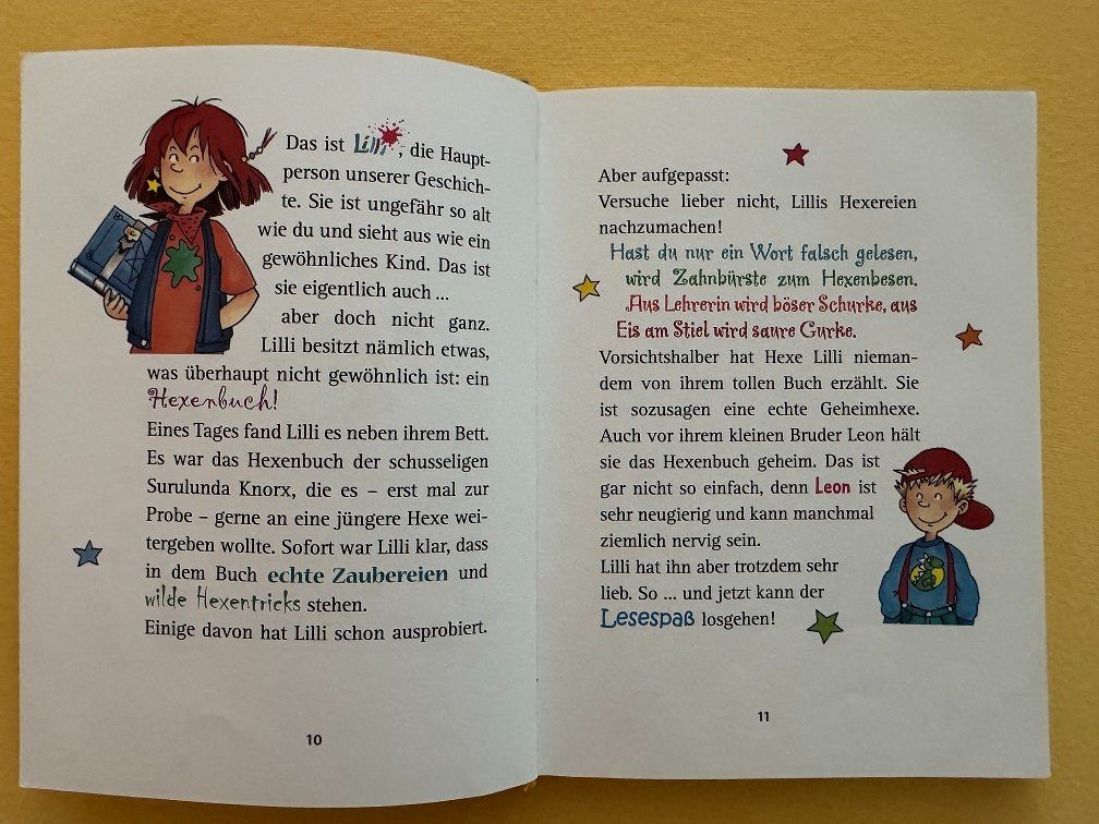 Bücher: Buch Hexe Lilli von Knister – Gebraucht aus Horgen von Feli39 1