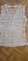 Weisses Spitzen-Top von Drôle de Copine - Gr.S NEU