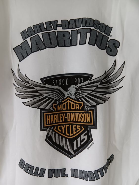 HARLEY DAVIDSON Shirt "MAURITIUS" taille / Grosse S 8