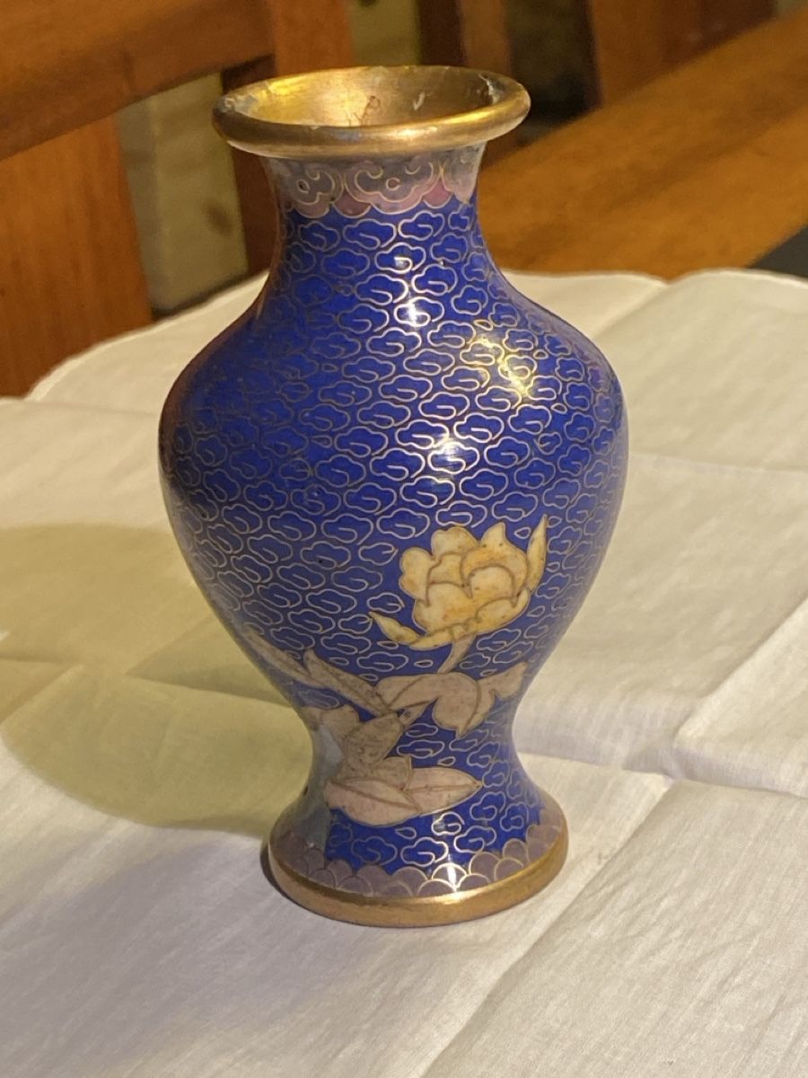 Vasi & Recipienti: Petit vase cloisonné chinois – Usato da Bevaix venduto da Dominixx52 2