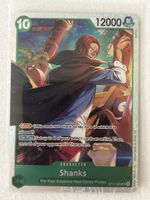 One Piece Sammelkarte Shanks OP17-022 neuwertig