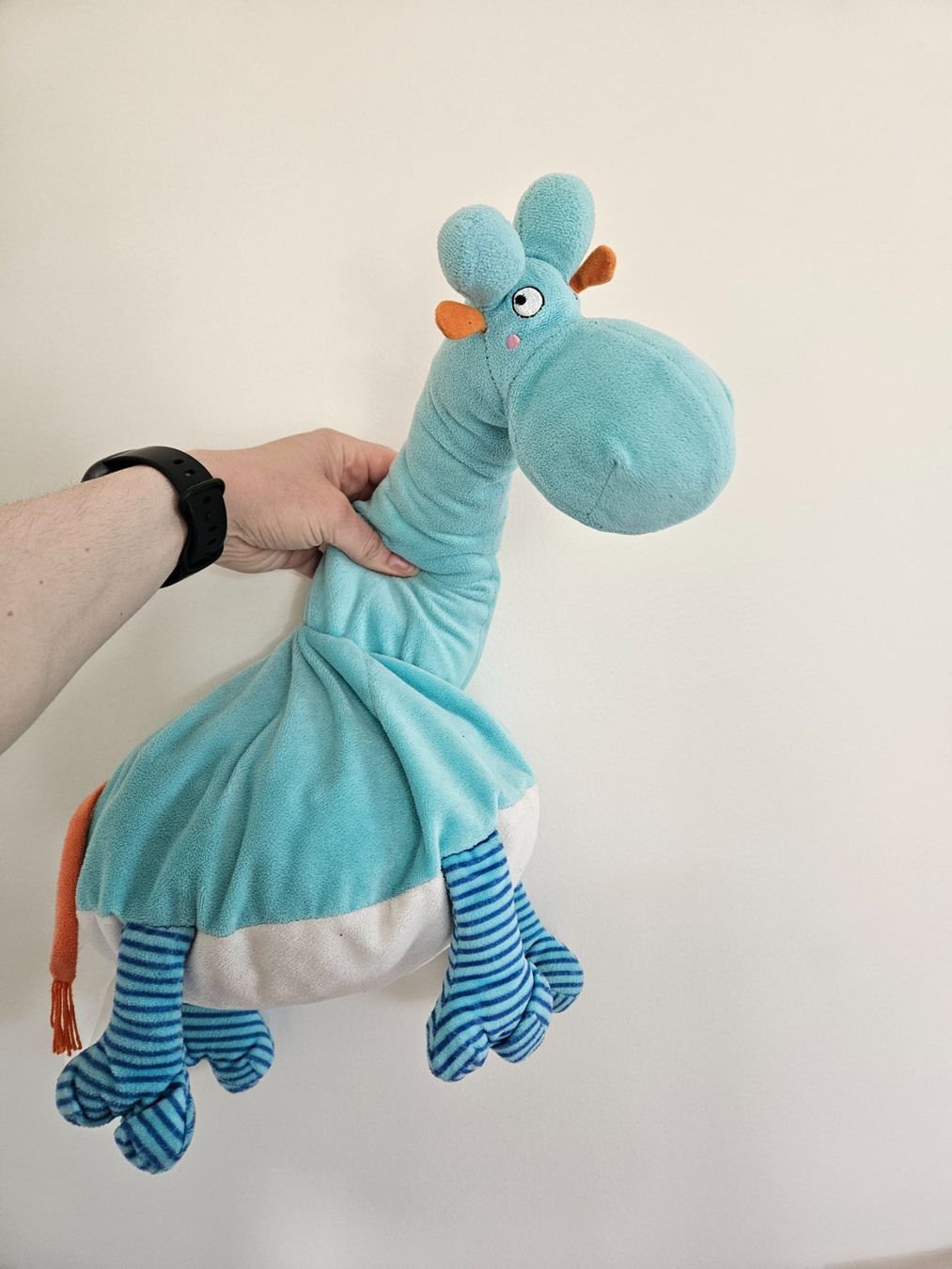 Jouets: Stofftier: Hellblaue Giraffe ca 40cm gross – D'occasion à Schaffhausen par sabrina915