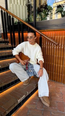 Textured Wool-Blend Sweater