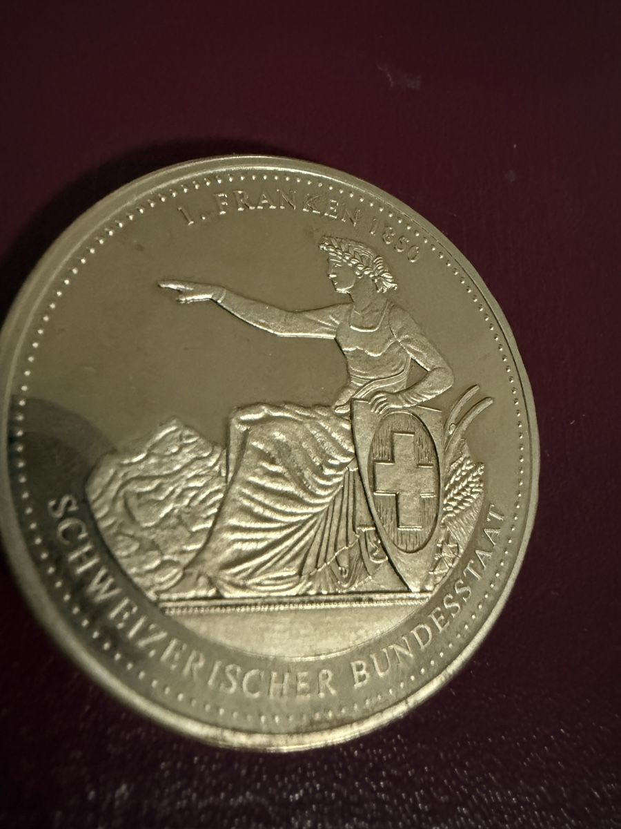 Tutti le monete: 150 Annos Nummus Helveticus 1850-2000 pièce commémorative – Usato da Grenchen venduto da 24.07LD 1