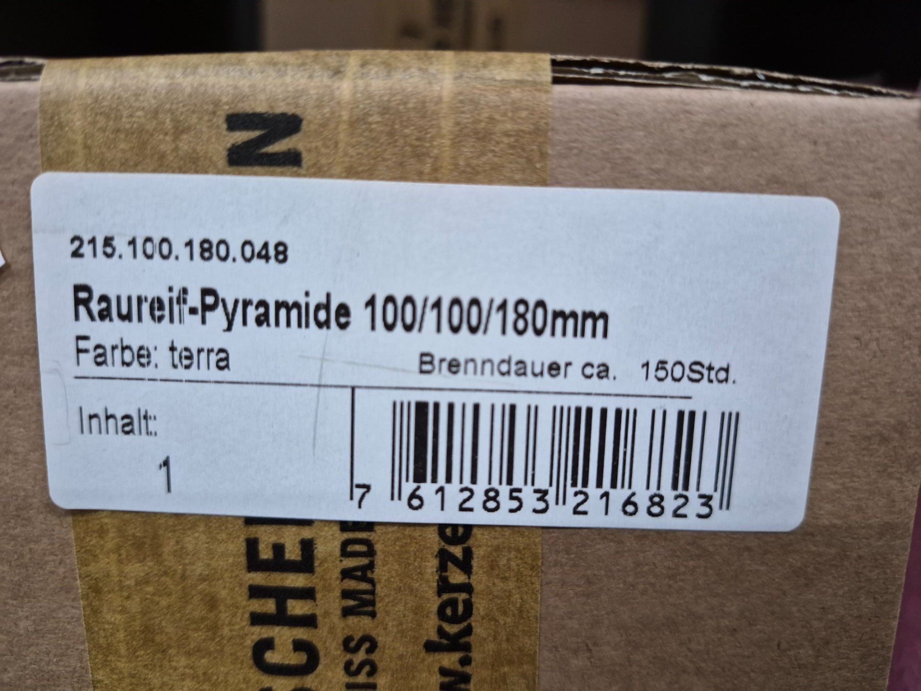 Candele: 539 Posten Kerze/n aus Liquidation – Nuovo (secondo la descrizione) da Derendingen venduto da Meisterstuecke 2