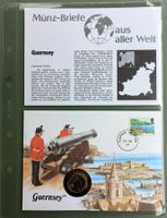 Münzbrief Guernsey 🇬🇬 1987 - Münze RAR