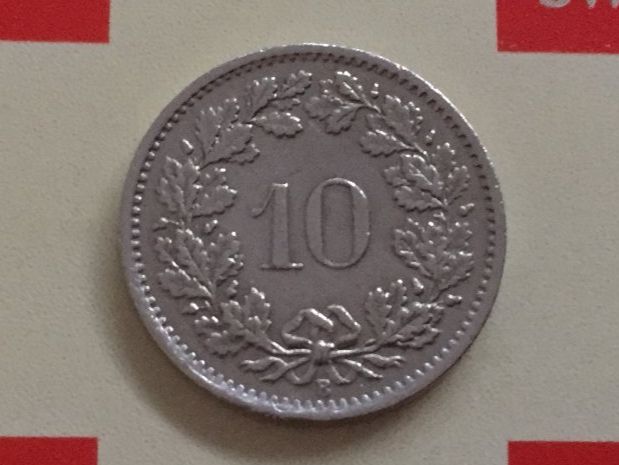 Tutti le monete: 10 Rappen 1968 ss – Usato da Elsau venduto da herbybay 1