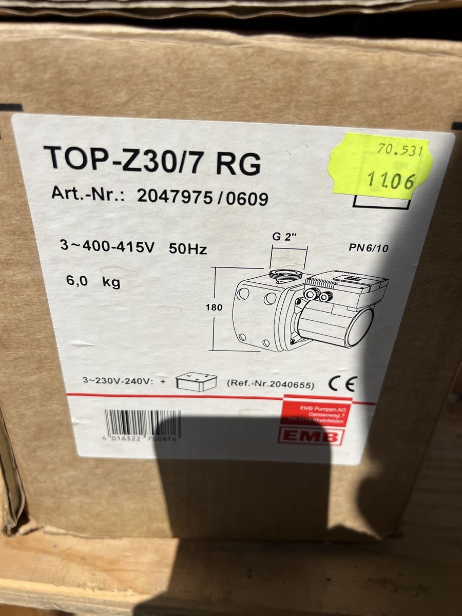 EMB Pompe & Parti di ricambio: EMB Pumpe neu in Verpackung  – Nuovo e nell'imballaggio originale da Neuenhof venduto da Willi111 1