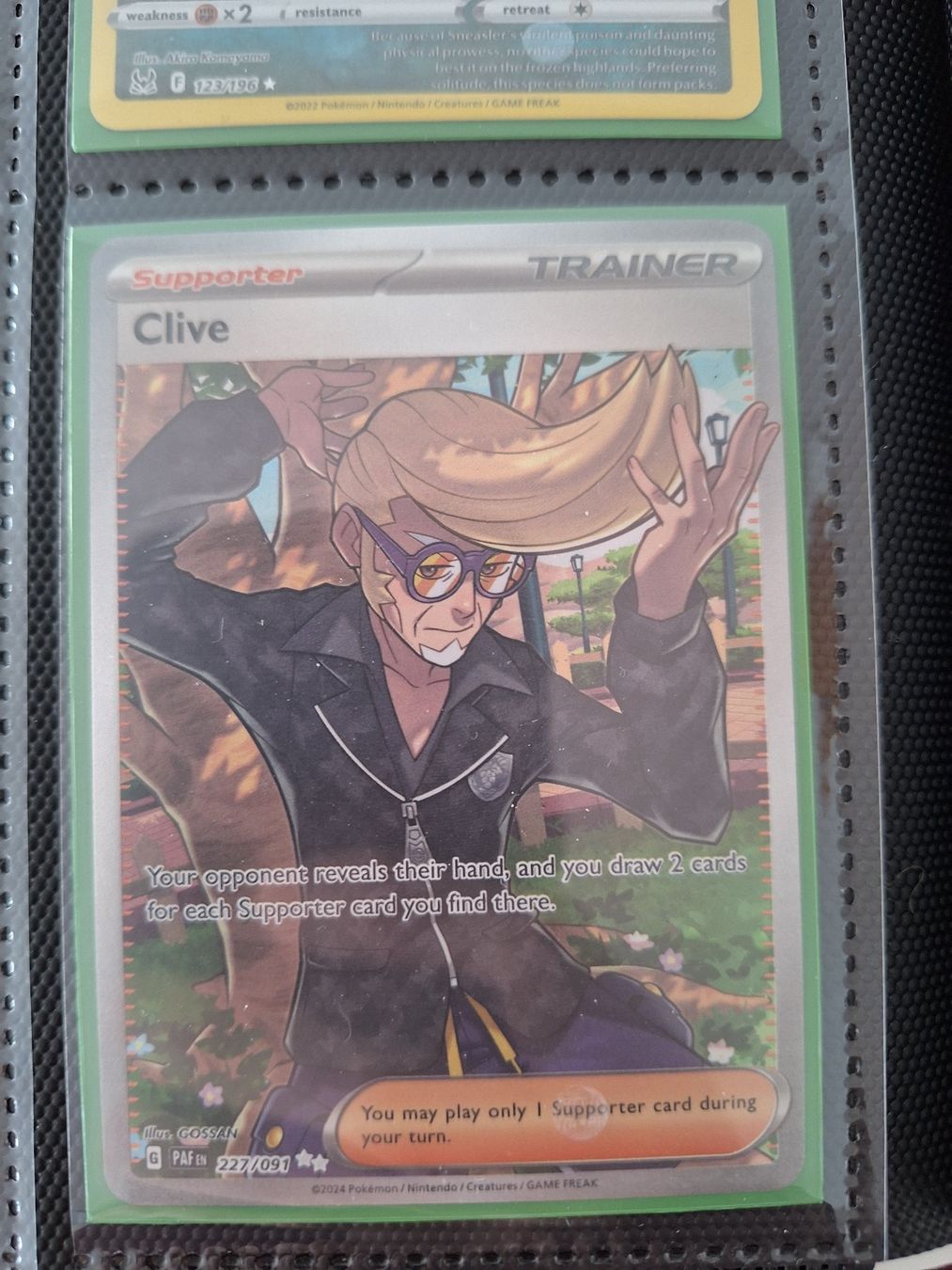 Pokémon Sammelbilder & Trading cards: Clive - Full Art – Gebraucht aus Altstätten SG von GGsGameshop