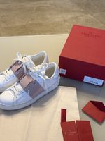Valentino Garavani Sneaker weiss rosa wie neu 100% Original