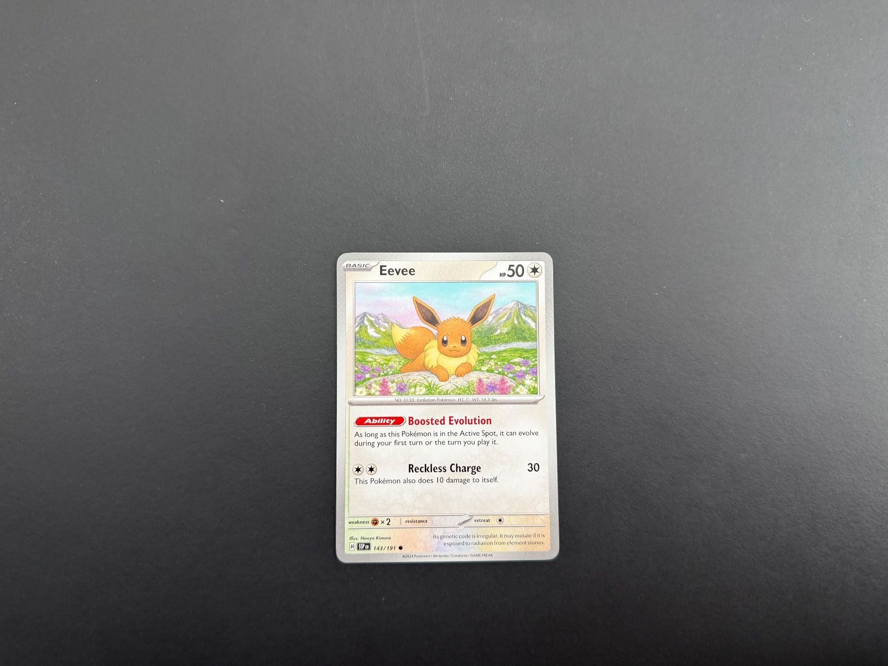 Pokémon Carte collezionabili: Eevee 143/191 – Usato da Zürich venduto da mountainwizard00