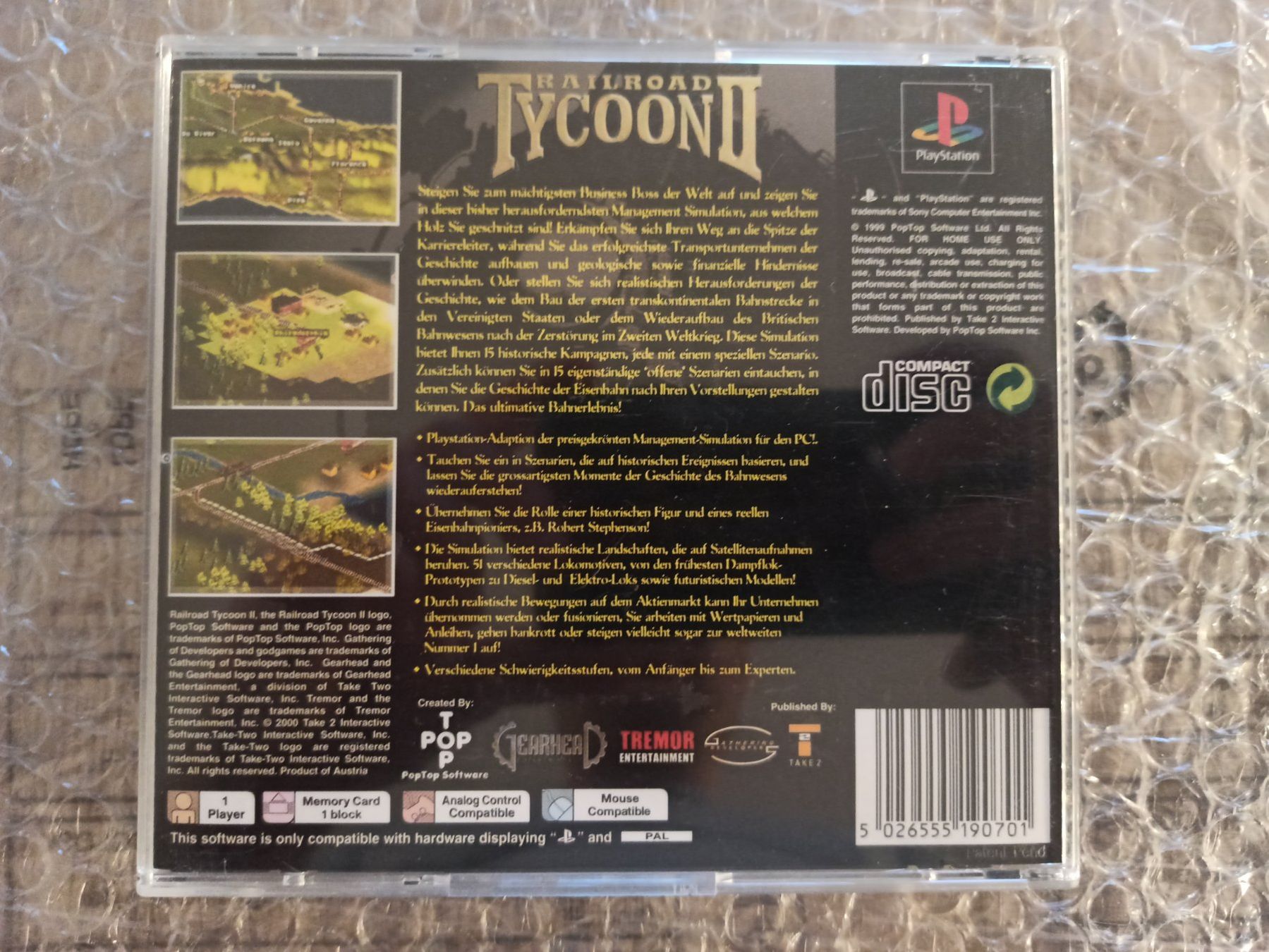 Giochi: Railroad Tycoon II PS1 – Usato da Oberweningen venduto da mar_87mx 1