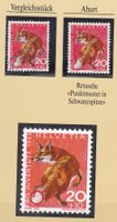 1966, ABART, PJ, FUCHS, PUNKTMUSTER IN SCHWANZSPITZE