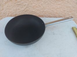 Wok Pfanne Alu - Metall gebraucht  28cm
