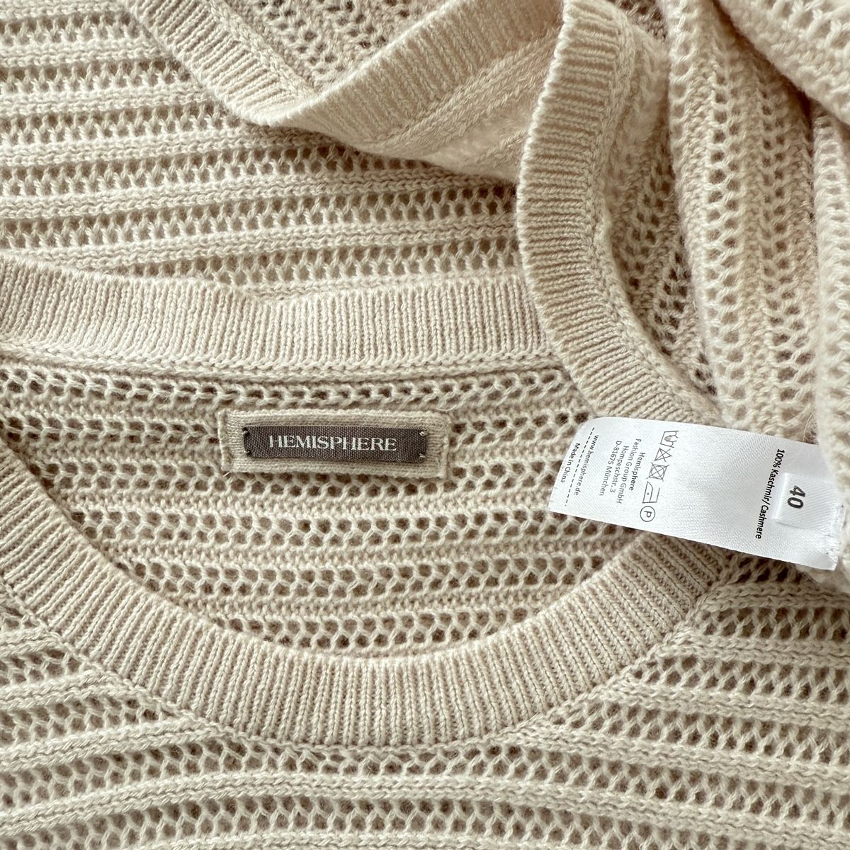 Hemisphere Maglioni & Felpe: HEMISPHERE Cashmere Top – Nuovo (secondo la descrizione) da Emmen venduto da AVVIIVVA_Store 7