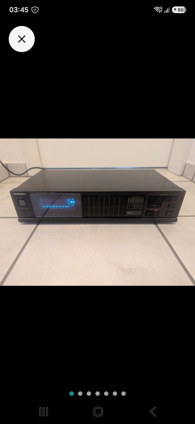 Technics Equalizer: Technics Graphic Stereo Equalizer SH-8046. – Gebraucht aus Weiningen ZH von scr_nh8m 1