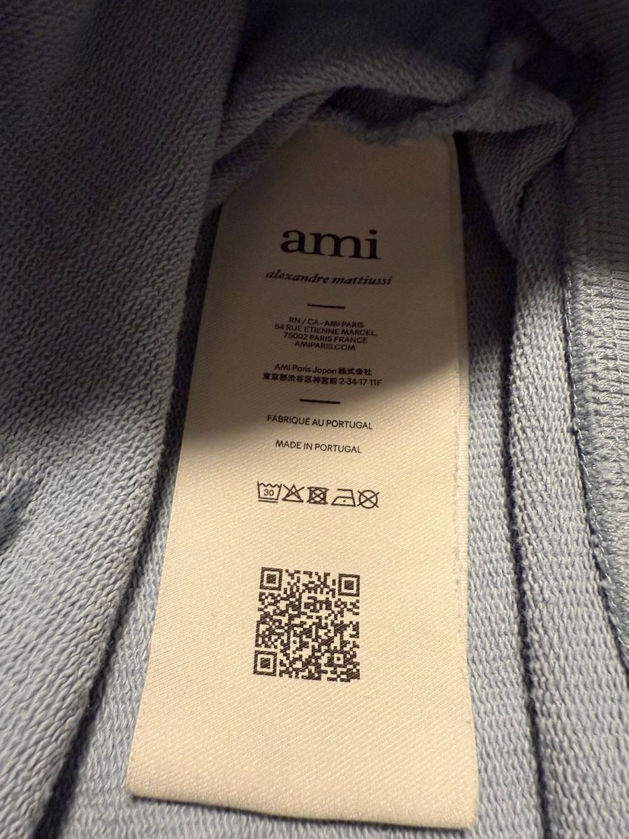 Ralph Lauren Maglioni & Felpe: Ami Paris Pullover | Grösse S, blau – Nuovo (secondo la descrizione) da Küsnacht ZH venduto da Wozdav 3