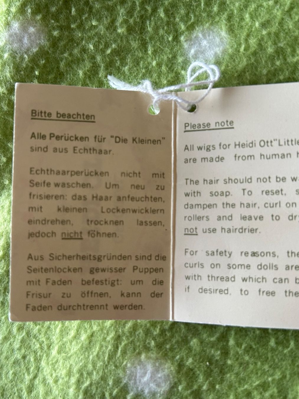 Heidi ott Bambole: Heidi Ott Puppe – Usato da burgdorf venduto da baenzlicat 8