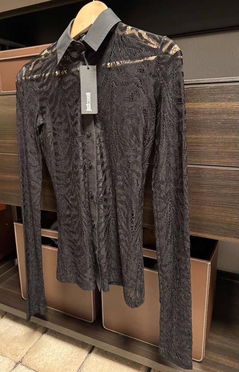 Roberto Cavalli Camicette: Just Cavalli Spitzenbluse, Gr. 34 – Usato da Wilderswil venduto da Renaissance1 2