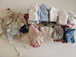Grosses Kleiderpaket, Gr. 68, ab 4 Monaten, girl (52 Stück)