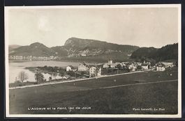 Le Pont /Lac de Joux, L'Abbaye et le Pon