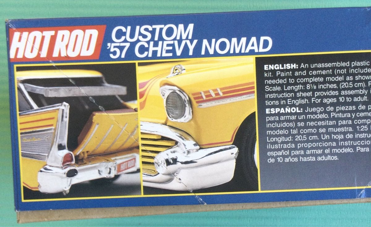 Revell Hot Rod Customer 57 Chevrolet nomad 1/25 1985 neu OVP (Neu und ...