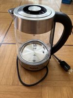 Tefal Wasserkocher Glas Metall 1.7L - Top Zustand