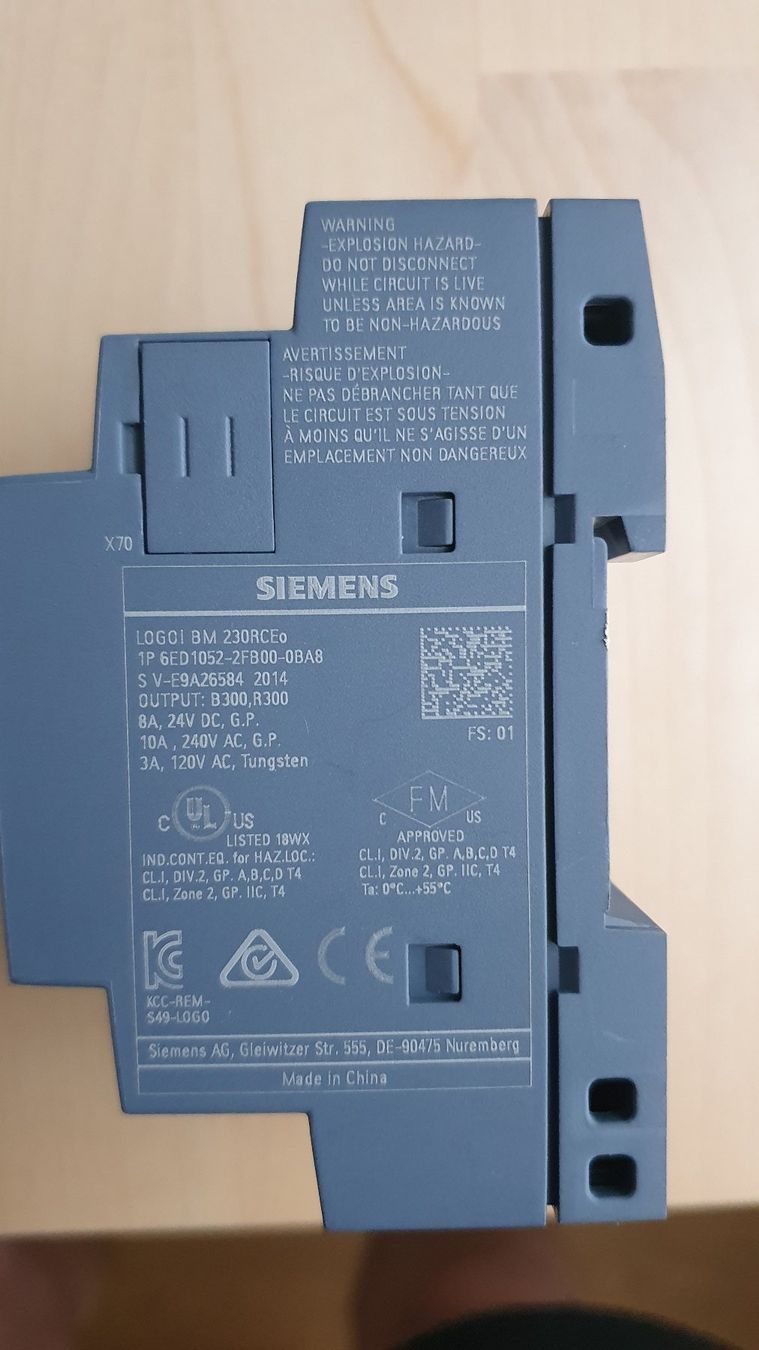 Siemens Elektrotechnik: Siemens LOGO – Gebraucht aus Aesch BL von  3