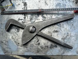 Antik Werkzeug Rollgabelschlüssel Vintage