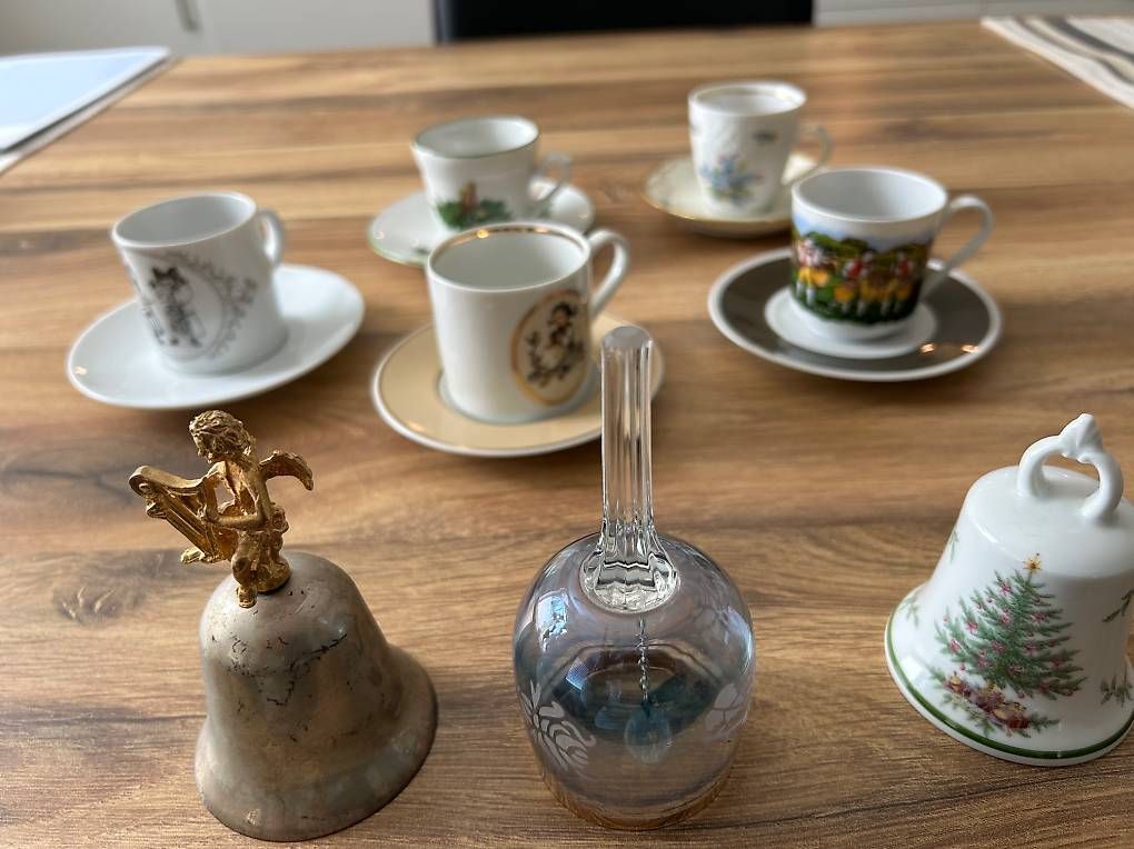 Tazze: Seltene Espresso-Tässchen und Glöckchen  – Usato da Ibach venduto da car_tg7b 4