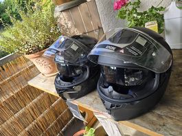 2x Helm IXS  Sonnenblende Töff grosse S  300chf